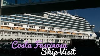 Costa Fascinosa ShipVisit September 20th 2015 [upl. by Omarr]