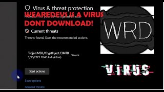 Proof WeareDevs Is a Virus Dont download Files In Wearedevs TROJAN [upl. by Anuahsat]