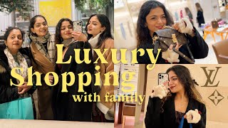 Shopping with family Vlog  Hansika Krishna  Louis Vuitton [upl. by Odraboel]