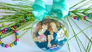 Easy Transparency Photo Ornaments [upl. by Terina]