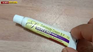 Skylexo Cream  Skylexo Cream Use In Hindi  Skylexo Crean Reveiw Skylexo Cream Cetrimide Cream BP [upl. by Dolf]