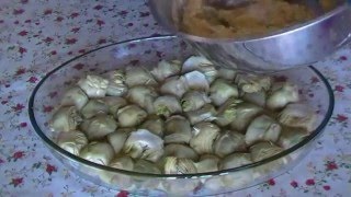 ricette della tradizioneTORTIERA DI CARCIOFI E PATATE GRATINATI [upl. by Nodnahs]