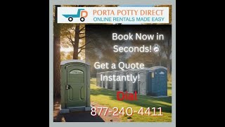 Porta Potty Rental [upl. by Ayaladnot]