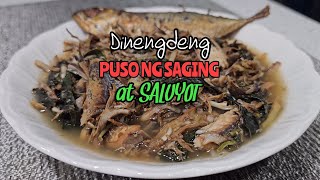 Dinengdeng na Puso ng Saging at Saluyot  Inabraw  Ilocano Recipe [upl. by Hgielrak]