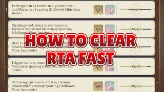 HOW TO CLEAR RTA FAST Sword of Convallaria [upl. by Salis]