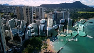 Waikiki  Oahu Hawaii  Explore the Beauty in 4K It is Paradise [upl. by Gable]