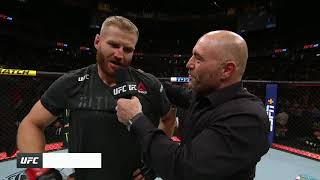 UFC 239 Jan Blachowicz Octagon Interview [upl. by Helene]