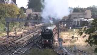 Britannia class 462 steam locomotives in action [upl. by Harret]