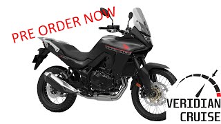 Veridian Cruise  Honda TransAlp 750  Pre Order Release [upl. by Derfliw]