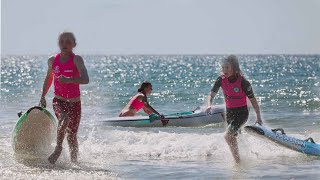 Learning New Skills  Woolgoolga SLSC Nipper Clinic [upl. by Bekah]