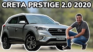 HYUNDAI CRETA 20 PRESTIGE 2020  Falando de Carro [upl. by Ferrick496]