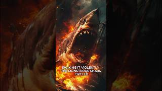 The Megalodon Sighting🦈 shark reels shorts mystery history sea creature [upl. by Alidis]