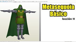 11  Tutorial Metasequoia Básico [upl. by Claudio59]