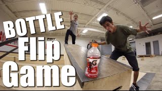 ULTIMATE SKATEPARK BOTTLE FLIPPING [upl. by Japha]