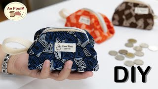 DIY Coin Purse in 5 minutes easier to make than you think [upl. by Narual]