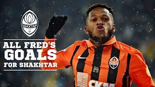 All goals by Fred for Shakhtar [upl. by Yrreb]