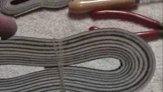 How To Relace or Restring an entire baseball glove from start to finish 1 of 6 [upl. by Buyer341]