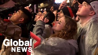 Toronto Raptors fans react to Kawhi Leonard’s epic Game 7 buzzer beater [upl. by Harras260]