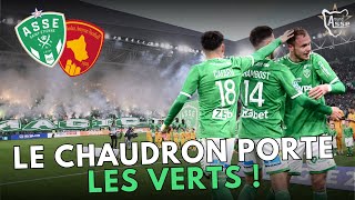 ASSE  RODEZ Enorme ambiance à GeoffroyGuichard [upl. by Marsha]