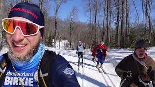 Skiing the American Birkebeiner 2022 [upl. by Llessur536]