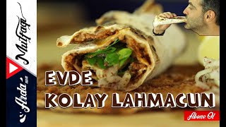 Evde Kolay Lahmacun Nasıl Yapılır  Lahmacun Tarifi  Ardanın Mutfağı [upl. by Thirza]