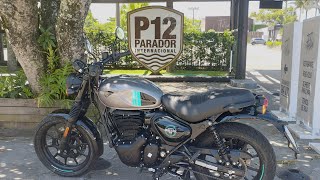 DE MOTO EM JURERÃŠ INTERNACIONAL P12  HUNTER 350 ROYAL ENFIELD [upl. by Ardni]