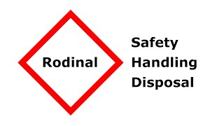 Rodinal Safety Handling Disposal [upl. by Odinevneib]