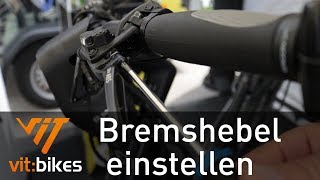 Wie stelle ich meinen Bremshebel richtig ein  Mit Stefan von Magura  vitbikesTV [upl. by Eniamrehc99]