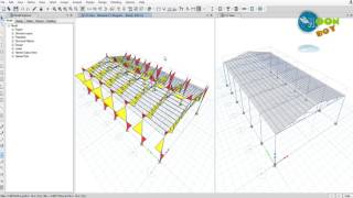 Etabs 2015 tutorial 10  Steel Truss Modelling and Design  Using IS Codes  Part2 [upl. by Mario205]