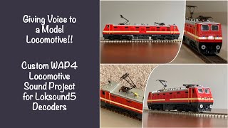 Custom WAP4 Model Locomotive Sound File [upl. by Erline]