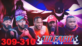 Ichigo vs Aizen Bleach Ep 309 amp 310 REACTION [upl. by Ringe]