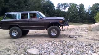 1977 jeep wagoneer wall climb [upl. by Acemat]