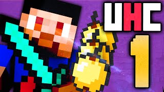 Minecraft UHC 1 Season 10  Ultra Hardcore with Vikkstar amp PeteZahHutt [upl. by Carma436]