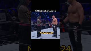 Jeff Hardy and Dean Ambrose Then vs Now 🥹 edit shorts wwe wwefan edit [upl. by Enimrac865]