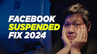 Facebook Suspended Fix in 2024 [upl. by Ilaw]