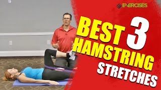 Best 3 Hamstring Stretches [upl. by Kinnon]