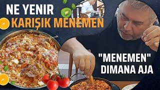 KÖFTECİ YUSUFTA NE YENİR quot KARIŞIK MENEMEN quot  DI RESTORANPUN YANG DI CARI quotMENEMENquot LAGI [upl. by Asus]