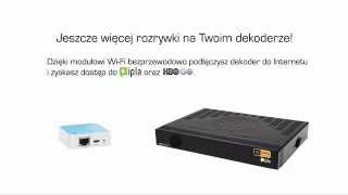 Podłącz dekoder do Internetu za pomocą WiFi [upl. by Anires]