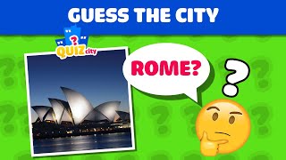 Guess the CITY Quiz  Easy ed you shouldnt fail 🌍 geographyquiz guessthecity [upl. by Asyal429]