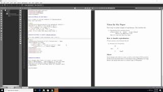 How to Get Started with Latex on Windows 10 Texmaker MiKTeX [upl. by Ancel]