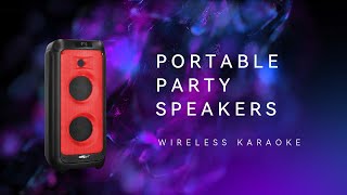 KONZERT PORTABLE PARTY SPEAKERS [upl. by Basilius621]