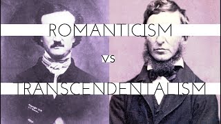 American Renaissance Literature Romanticism vs Transcendentalism [upl. by Aehtla45]