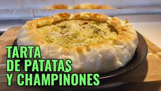 763 TARTA DE PATATAS Y CHAMPIÑONES [upl. by Armanda]