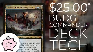 Phenax God of Deception  EDH Budget Deck Tech 25  Mill  Magic the Gathering  Commander [upl. by Ludly233]