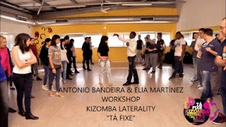 Antonio Bandeira amp Elia Martínez workshop kizomba quotTá Fixequot 2016 [upl. by Drofnas]