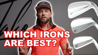 Takomo Iron Sets Comparison On Trackman [upl. by Bringhurst147]