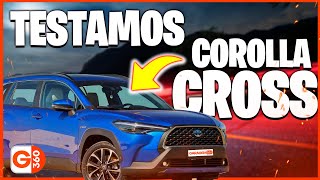 TESTE TOYOTA COROLLA CROSS 2022 MOTOR VALOR VERSÕES DESIGN E DESEMPENHO [upl. by Lothair]