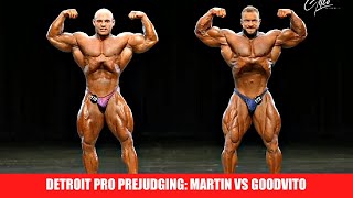 2024 Detroit Pro Prejudging GoodVito VS Martin Fitzwater [upl. by Phelgen]