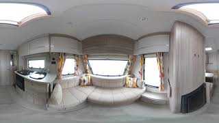 2022 Elddis Xplore 304  Interior 360° panoramic tour [upl. by Dickie]