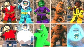 All Character Transformations in LEGO DC SuperVillains WDLC [upl. by Emeric]